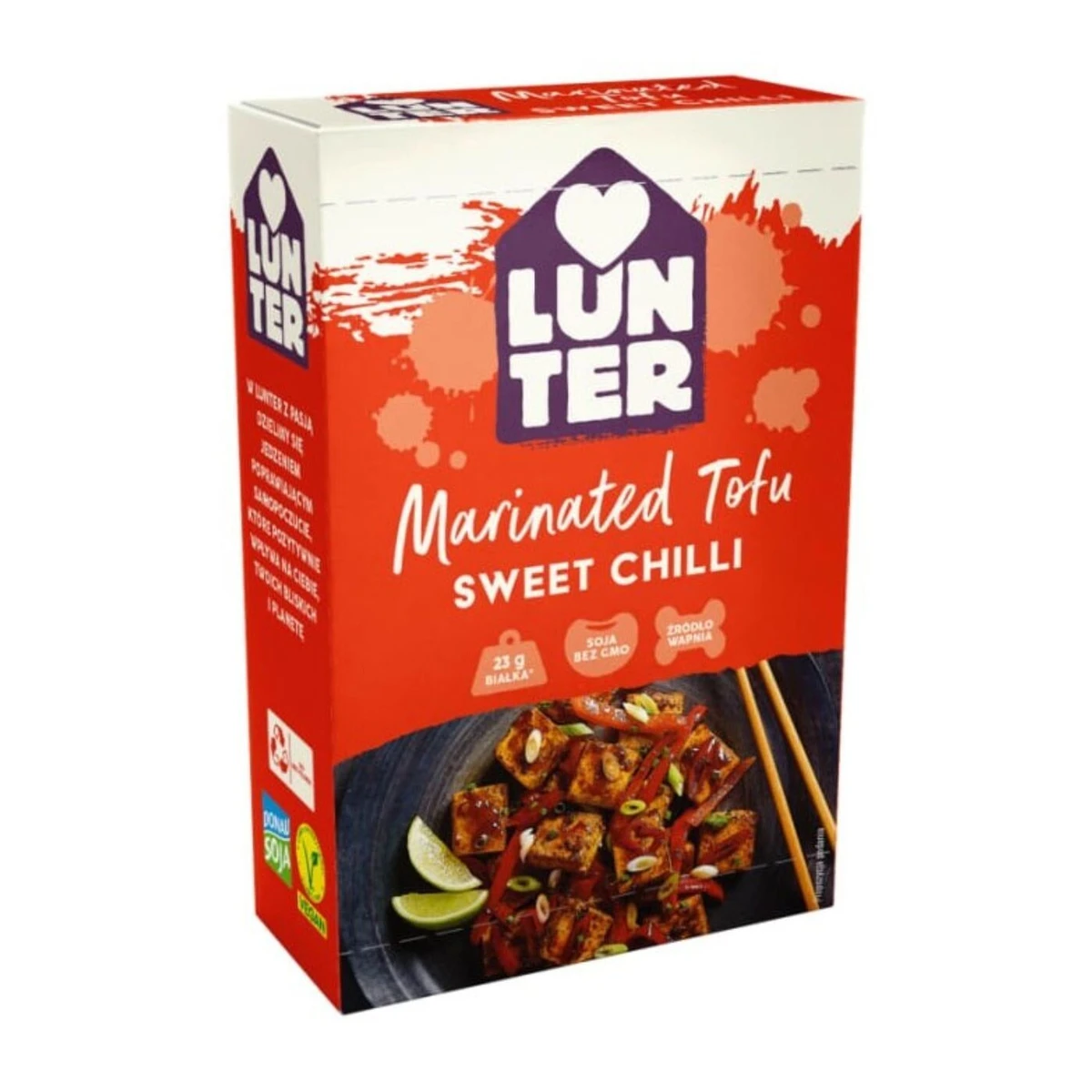 Tofu marynowane sweet chilli, Lunter 