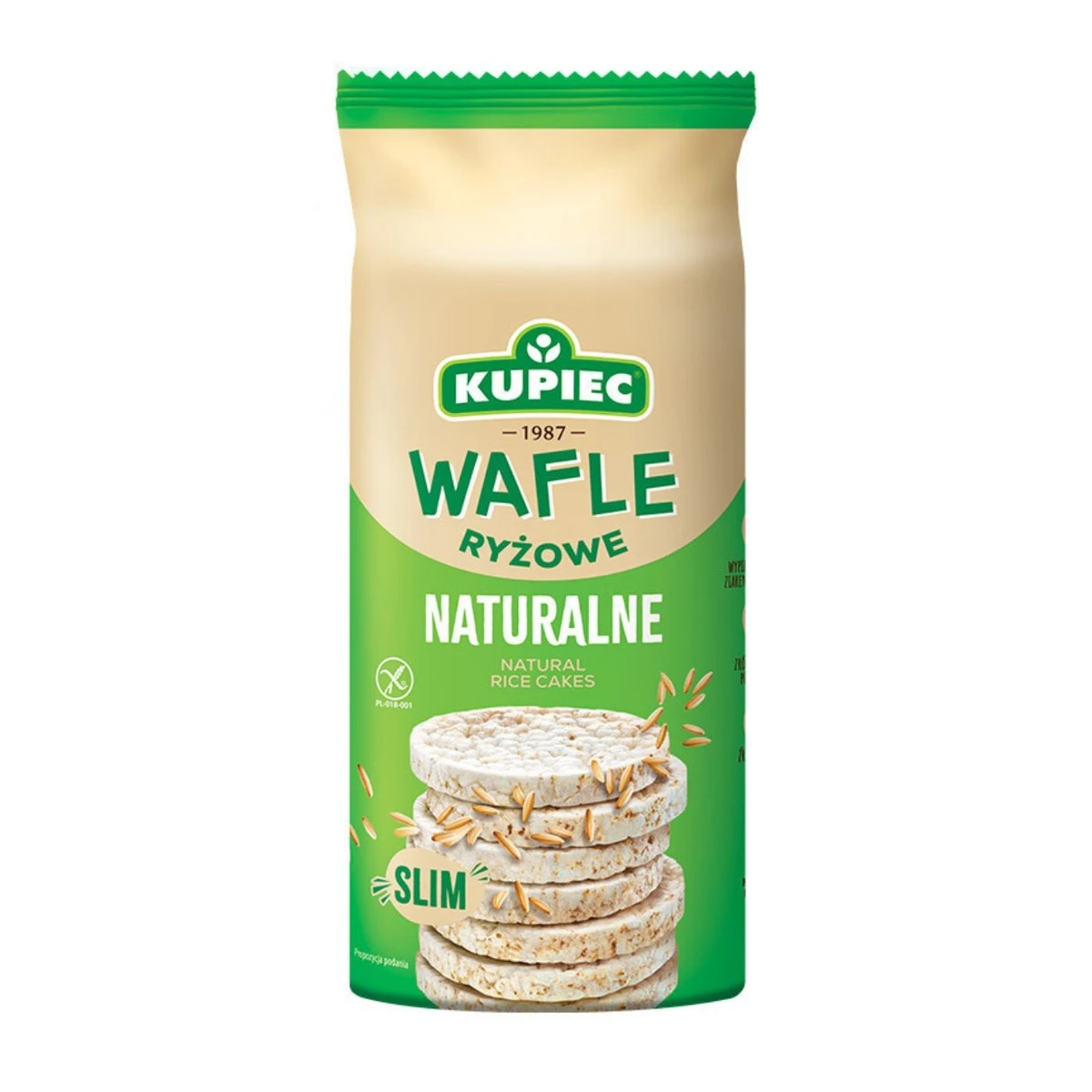 Wafle ryżowe naturalne Slim, Kupiec