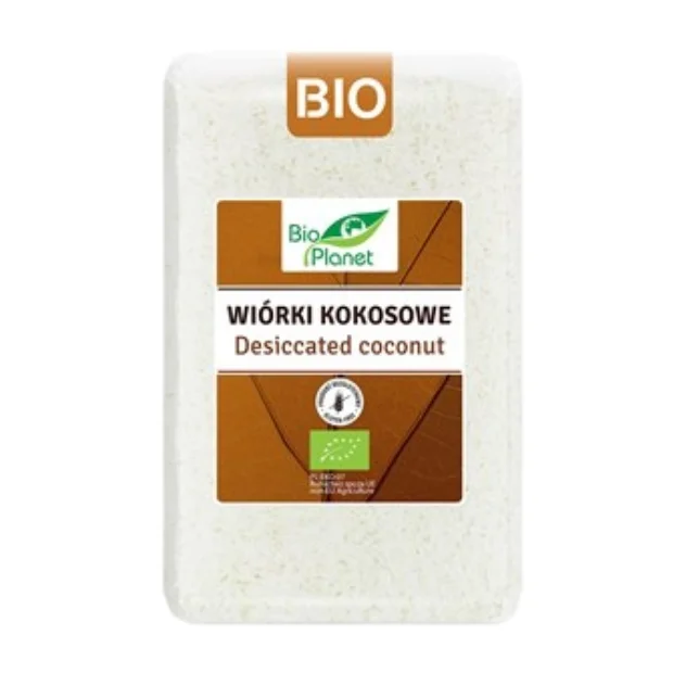 Wiórki kokosowe bezglutenowe Bio, 1 kg, Bio Planet  