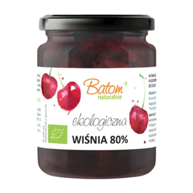 Wiśnia 80 % Bio, 260 g, Batom