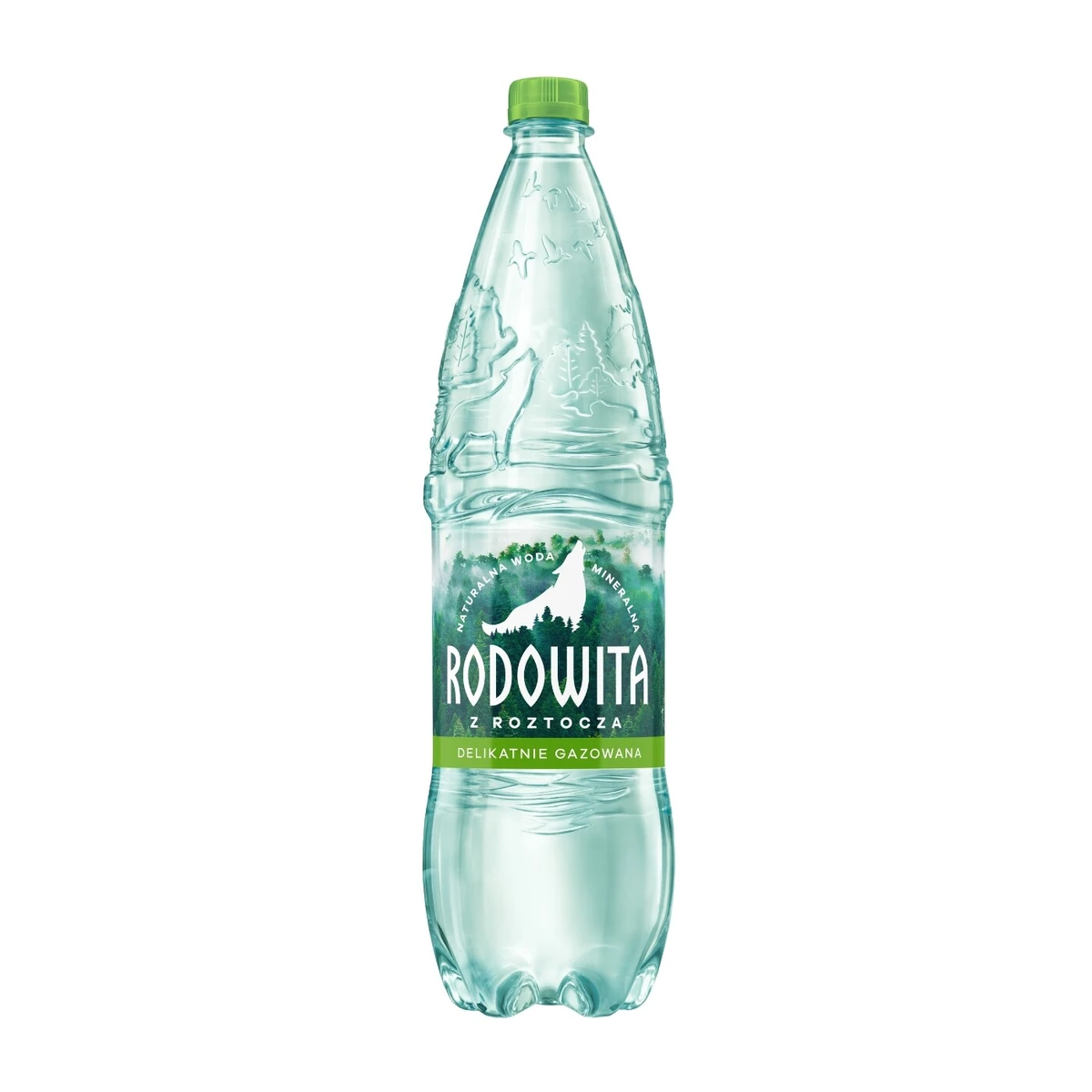 Woda mineralna delikatnie gazowana 1,5l, Rodowita z Roztocza