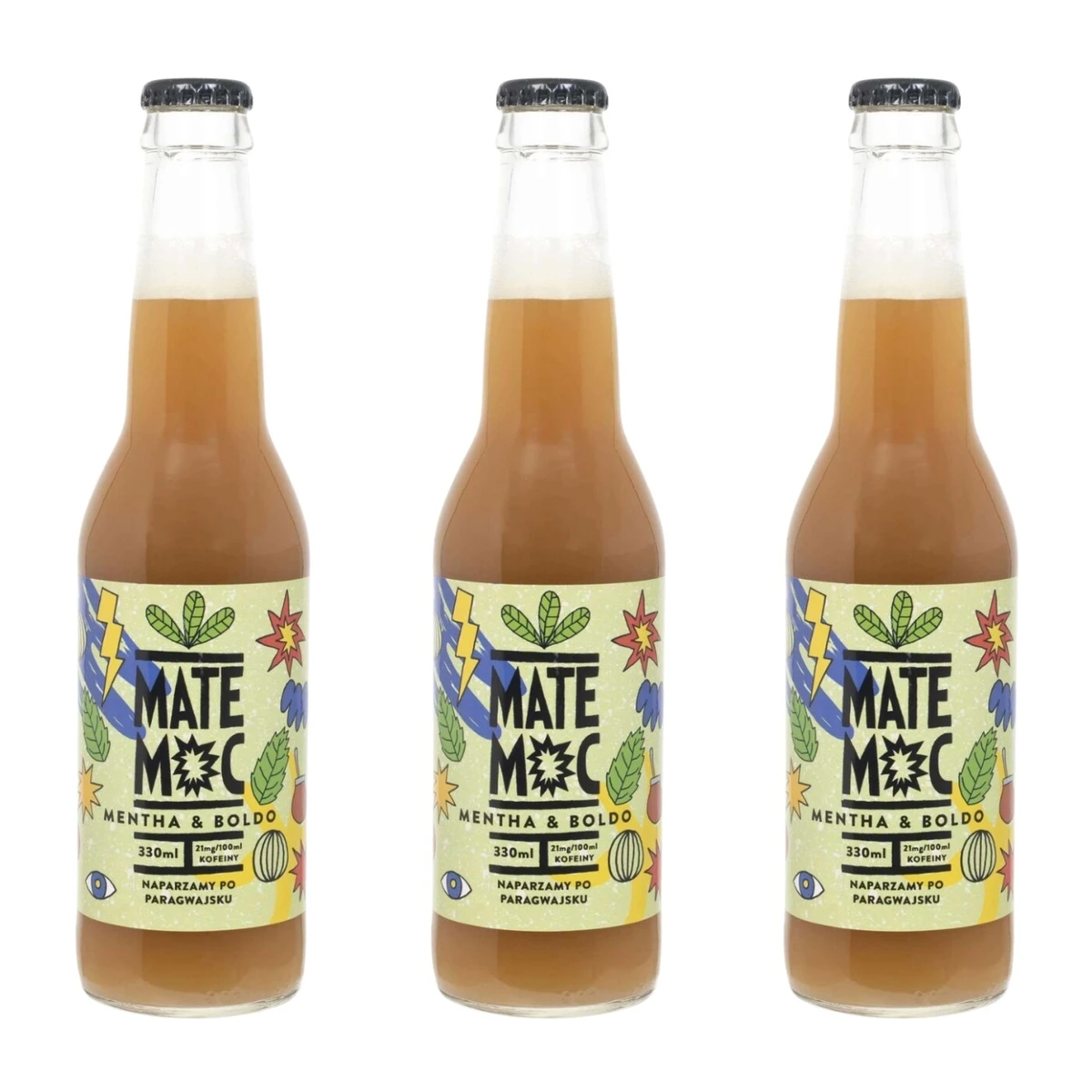 Mate moc mentha & boldo, 3 szt., Owocowe Smaki 