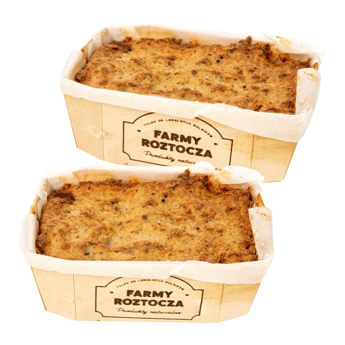 Zestaw pasztetów Bio: pasztet zagrodowy, pasztet z żurawiną, Farmy Roztocza