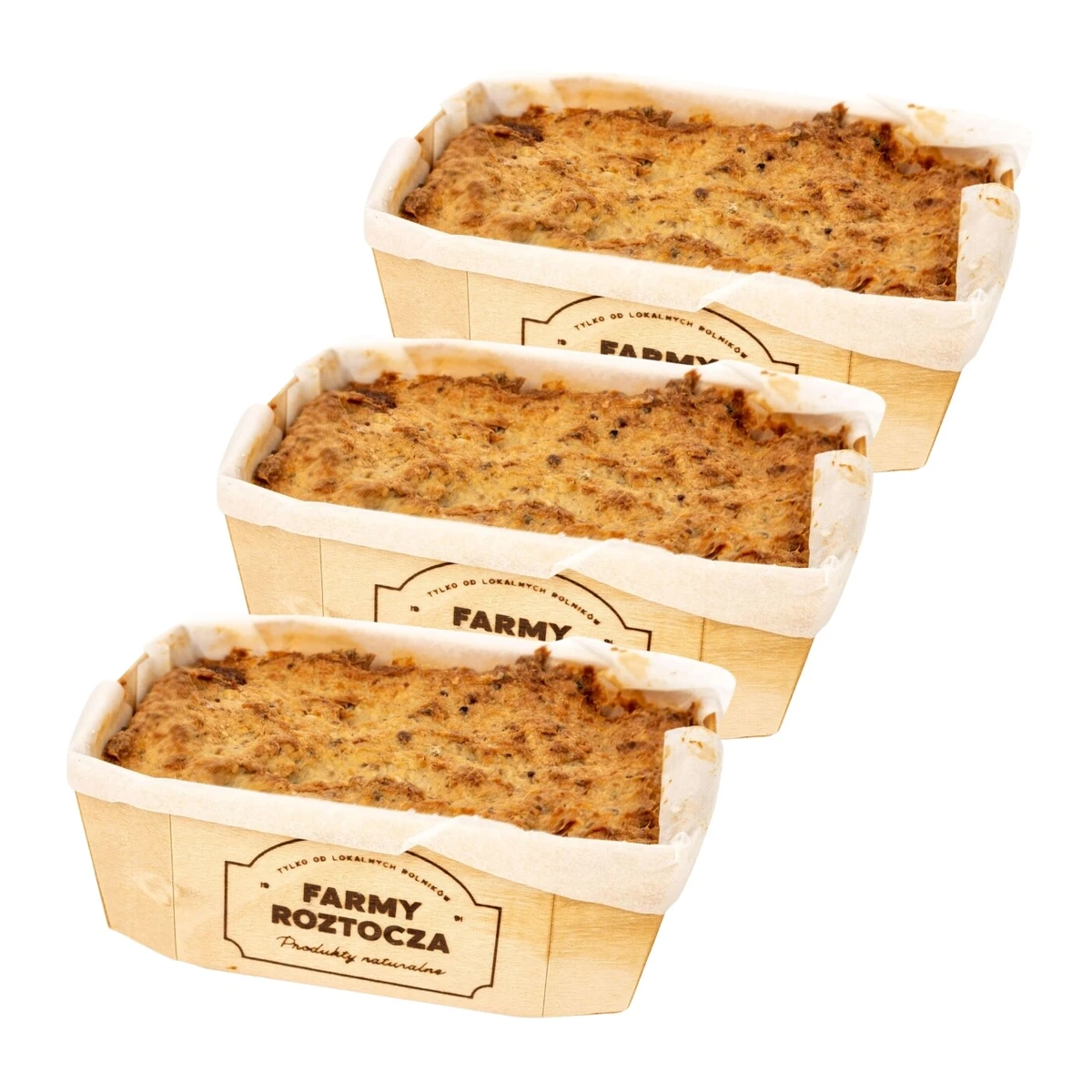 Zestaw pasztetów Bio: pasztet zagrodowy, pasztet z borowikami, pasztet z żurawiną, Farmy Roztocza