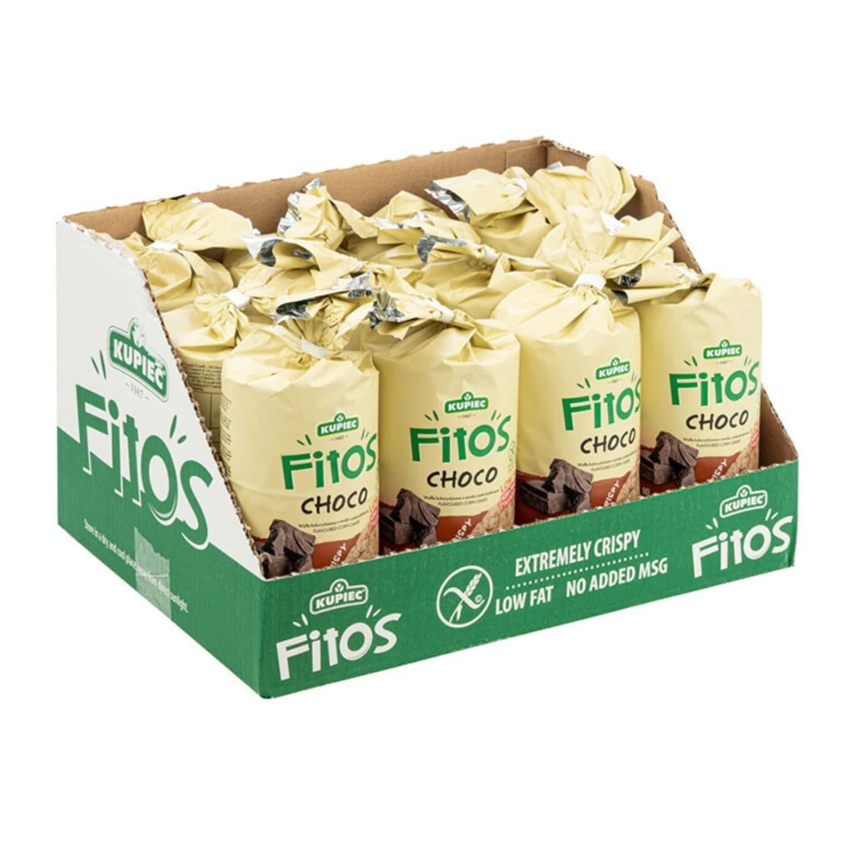 Zestaw 12 szt. wafle kukurydziane choco, Kupiec