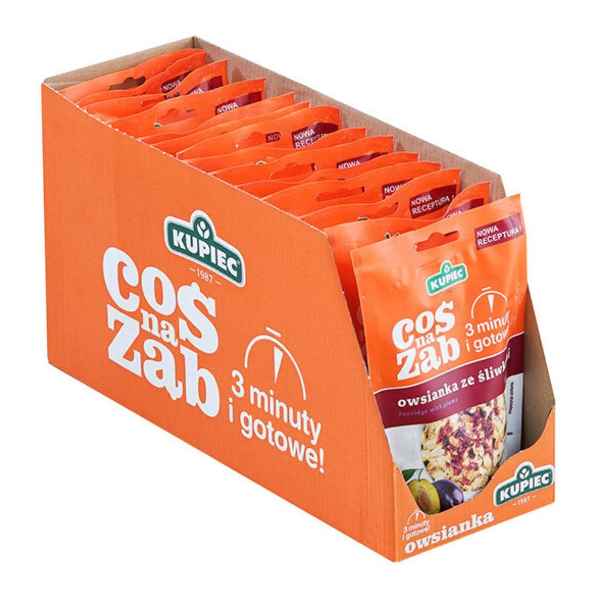 Zestaw 14 szt. owsianka ze śliwkami, Kupiec