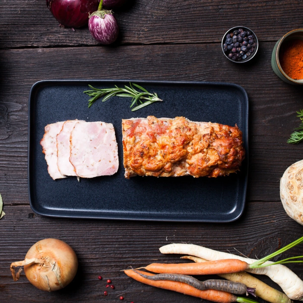 Boczek pieczony w foremce, Farmy Roztocza