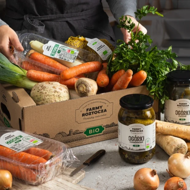 Paczka warzyw od polskiego rolnika Bio, Farmy Roztocza