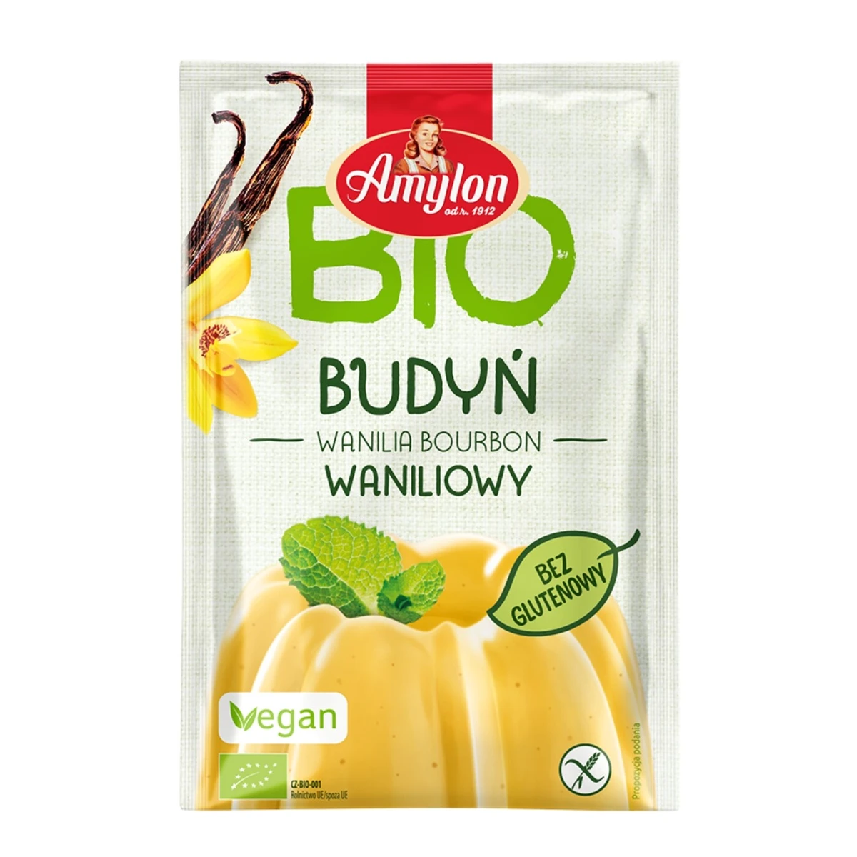 Budyń waniliowy bezglutenowy BIO 