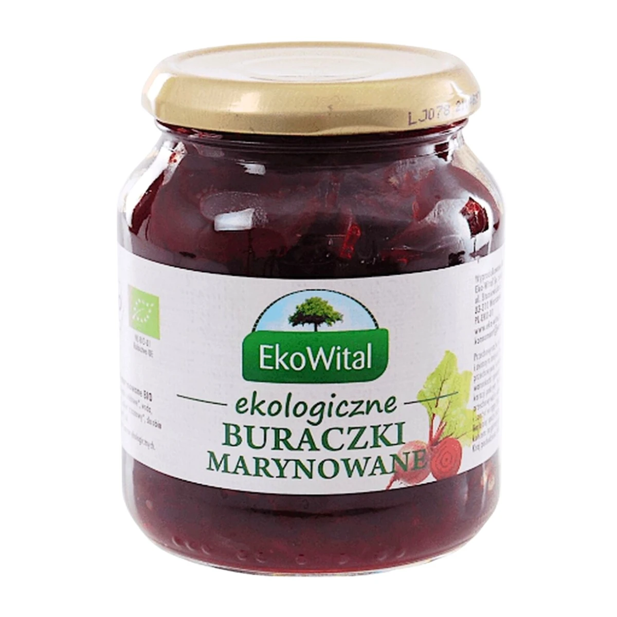 Buraczki marynowane BIO 