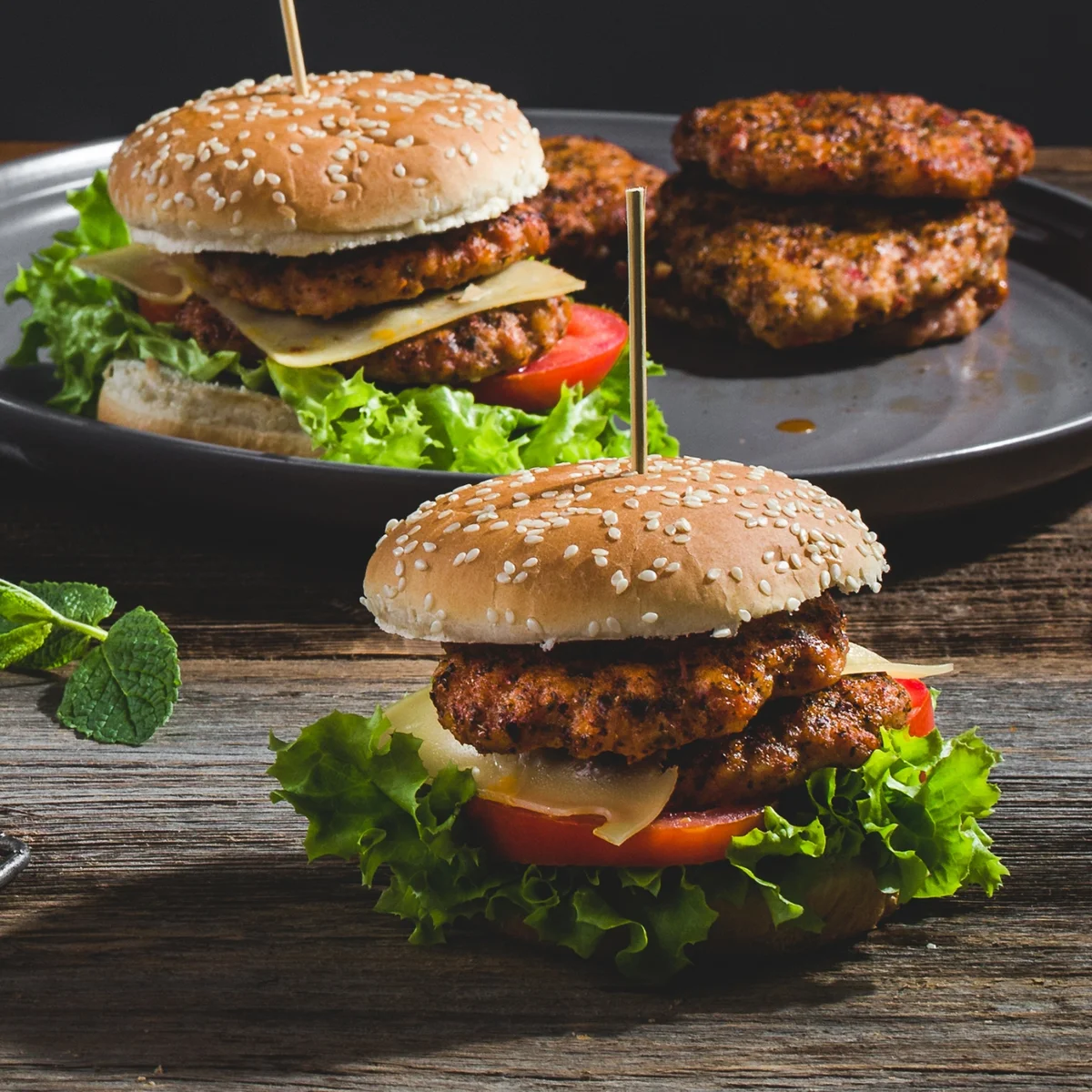 Zestaw mięsa Bio: 2 opakowania burger wołowy, 400 g, Farmy Roztocza