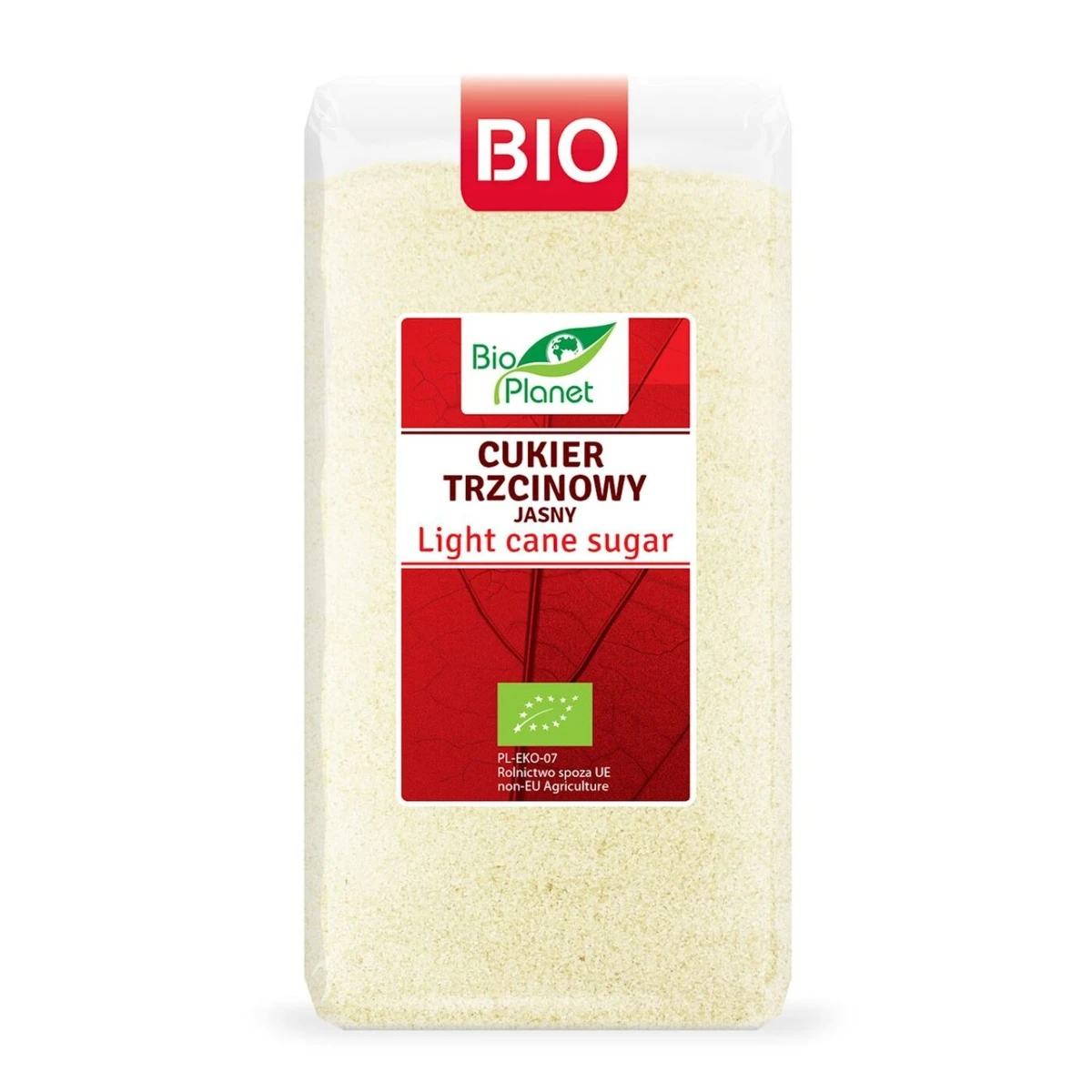 Cukier trzcinowy jasny BIO