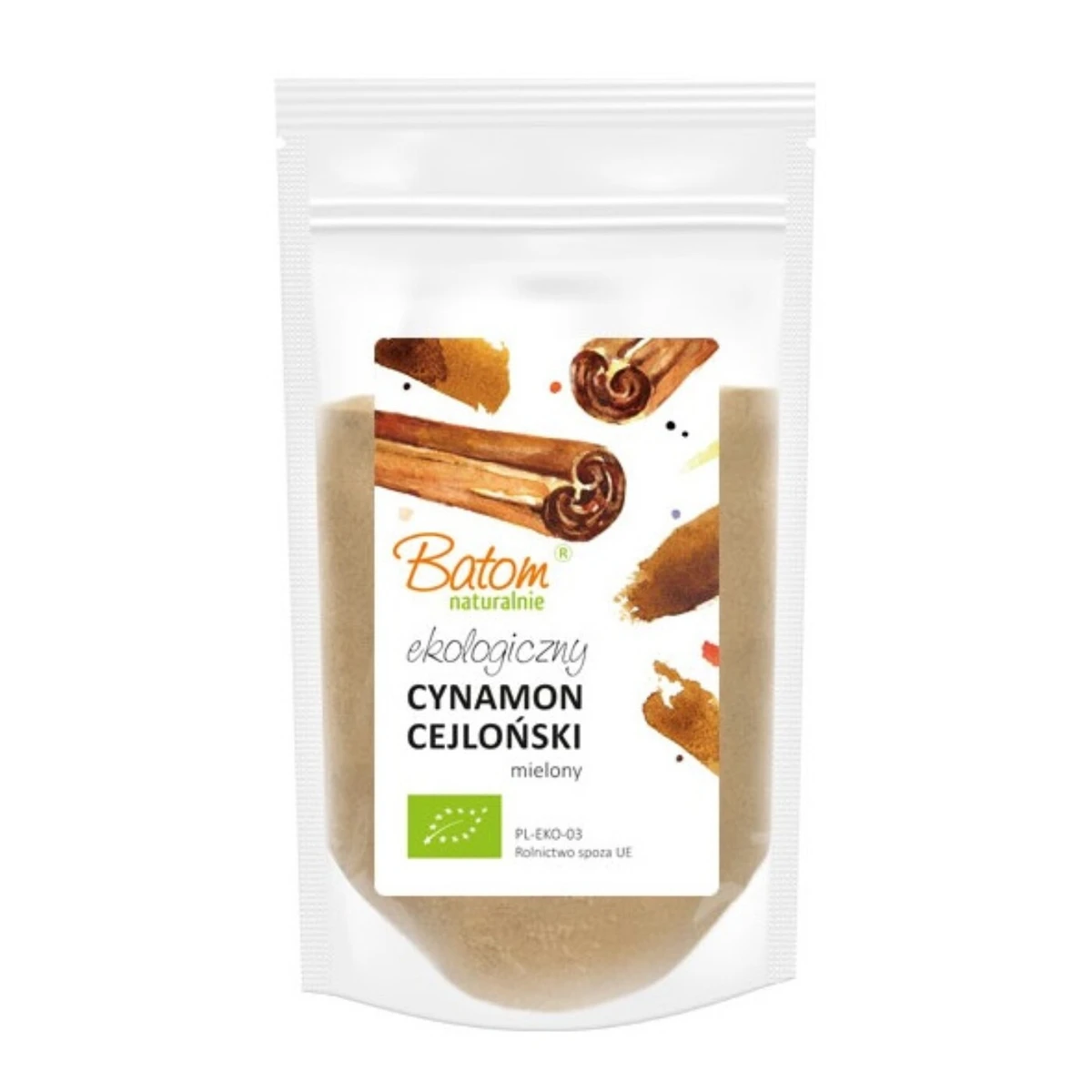 Cynamon cejloński mielony Bio, Batom