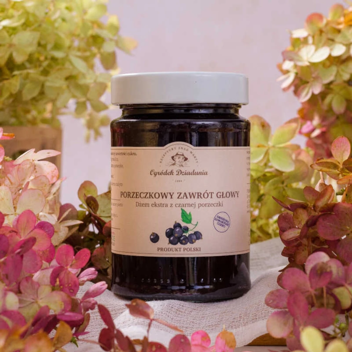 Dżem porzeczkowy - Porzeczkowy Zawrót Głowy, Ogródek Dziadunia