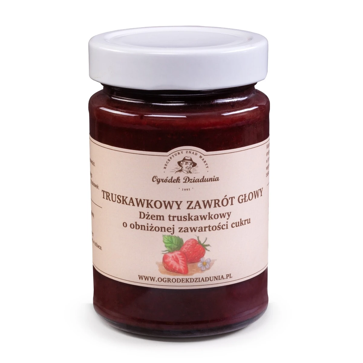 Dżem truskawkowy - Truskawkowy Zawrót Głowy, Ogródek Dziadunia