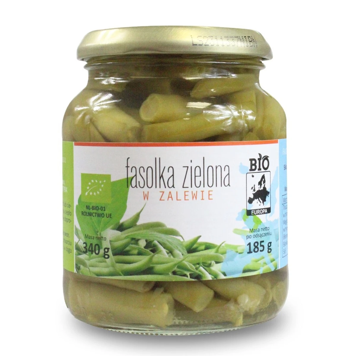 Fasolka zielona w zalewie BIO