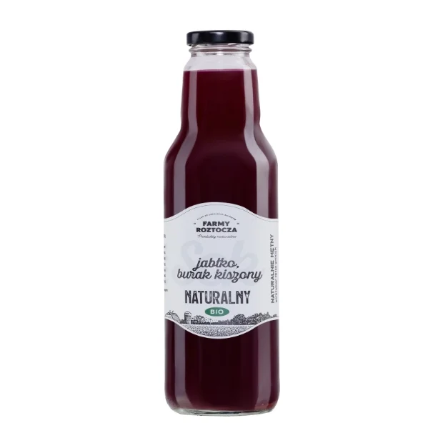 Sok jabłko burak kiszony Bio, 750 ml, Farmy Roztocza
