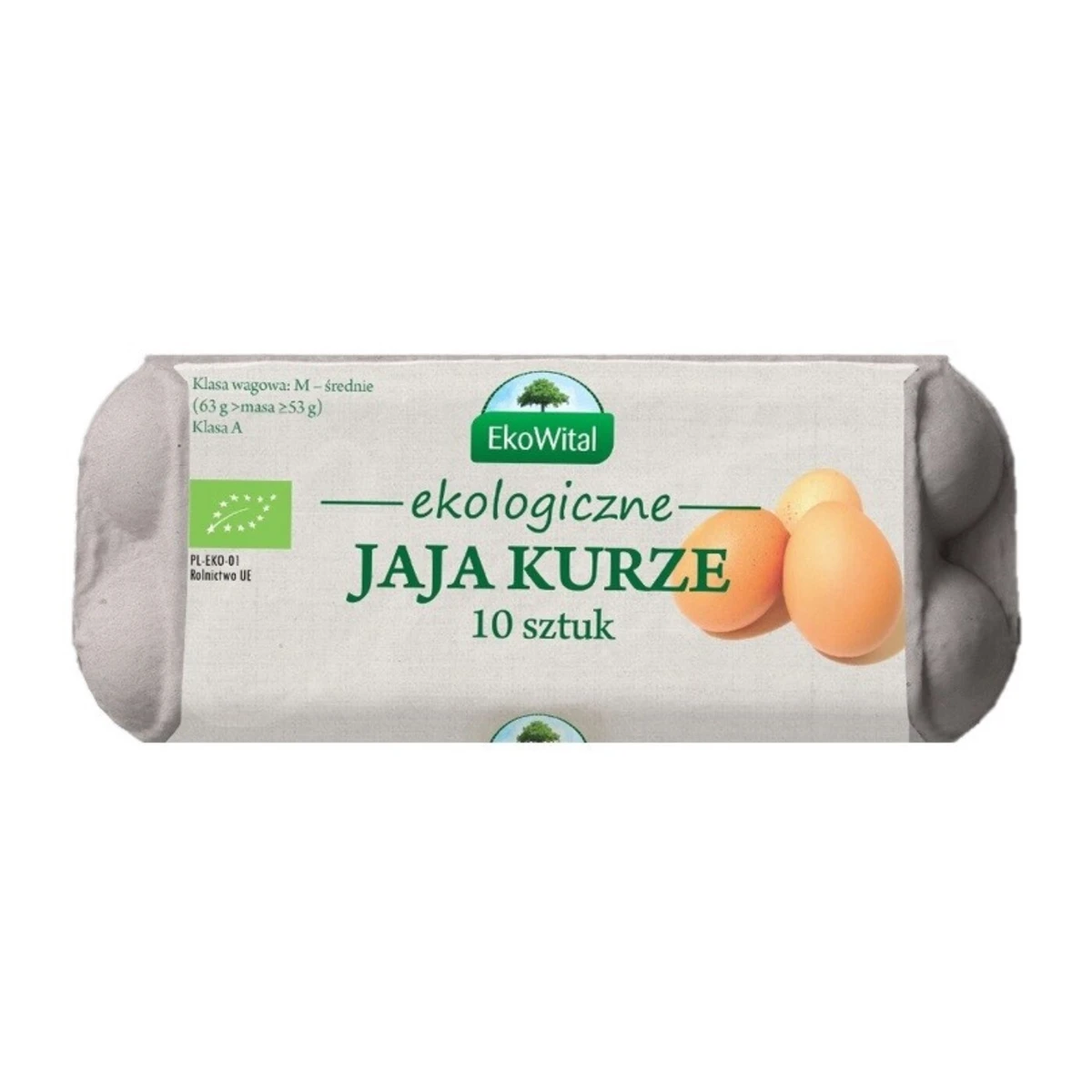 Jaja BIO, klasa M, 10 sztuk, EkoWital