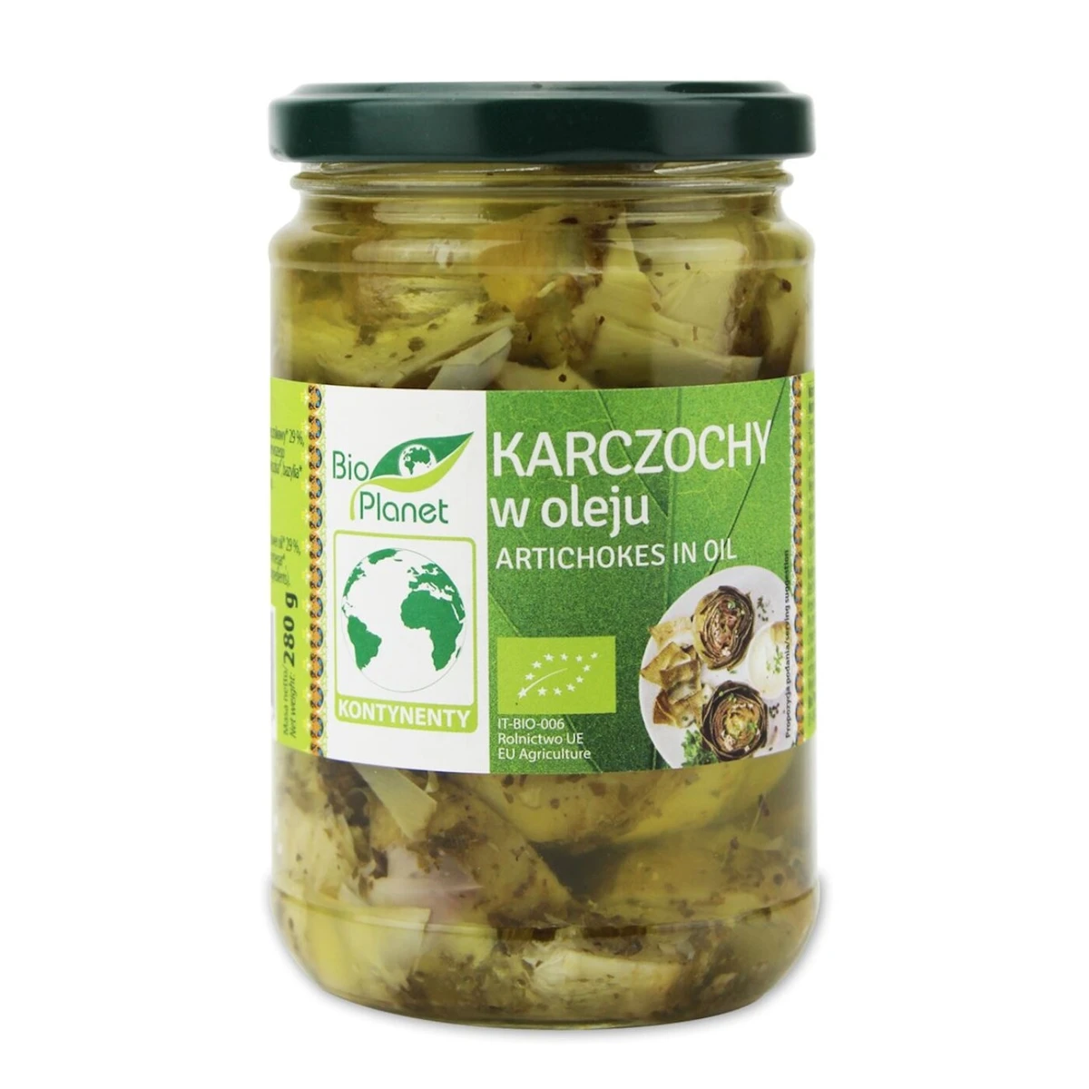 Karczochy w oleju BIO