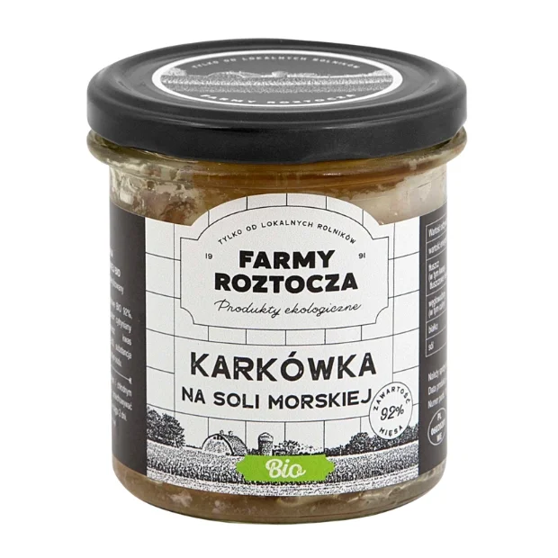 Karkówka na soli morskiej Bio, 250 g, Farmy Roztocza