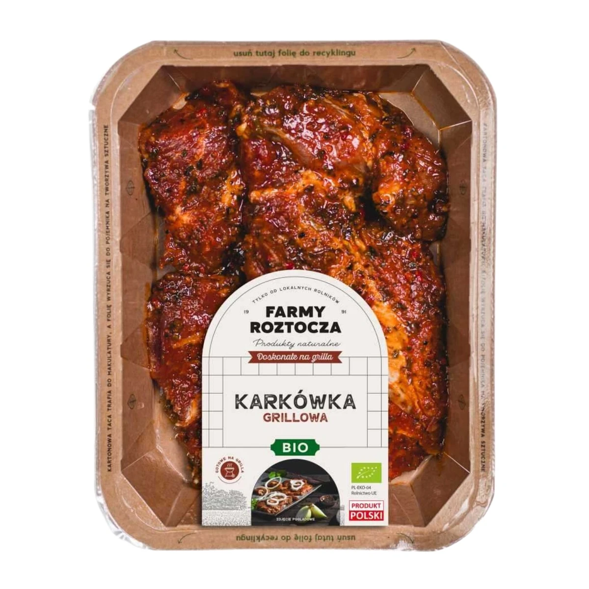 Grillowa karkówka Bio, Farmy Roztocza