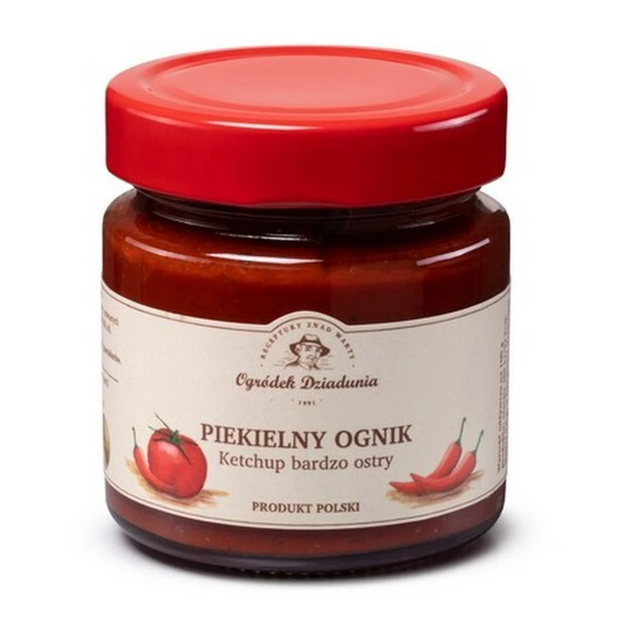 Ketchup bardzo ostry - Piekielny Ognik, Ogródek Dziadunia