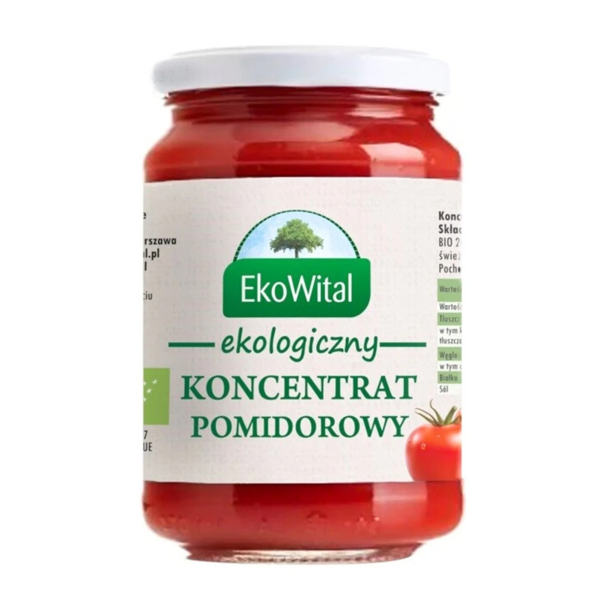 Koncentrat pomidorowy Bio, EkoWital