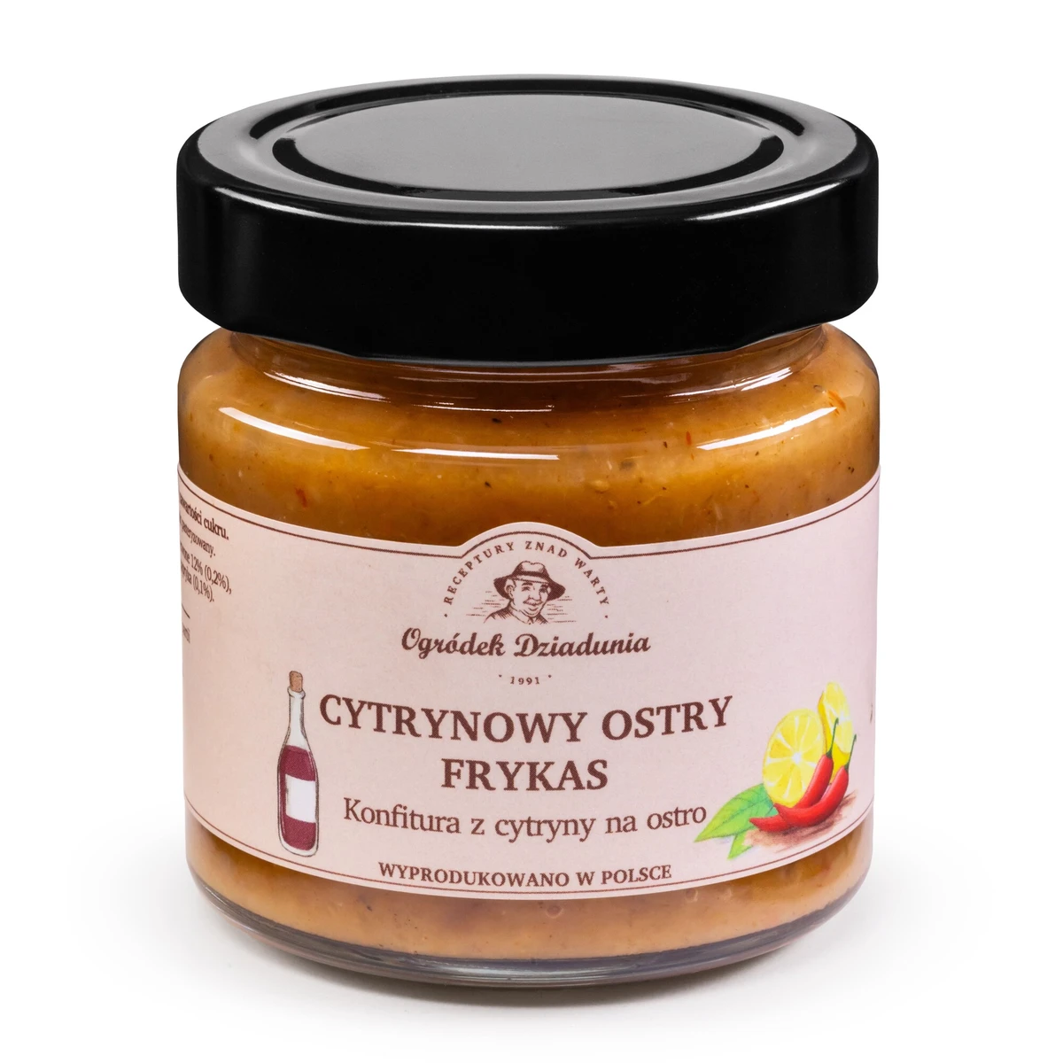 Konfitura z cytryny na ostro - Cytrynowy ostry Frykas, Ogródek Dziadunia