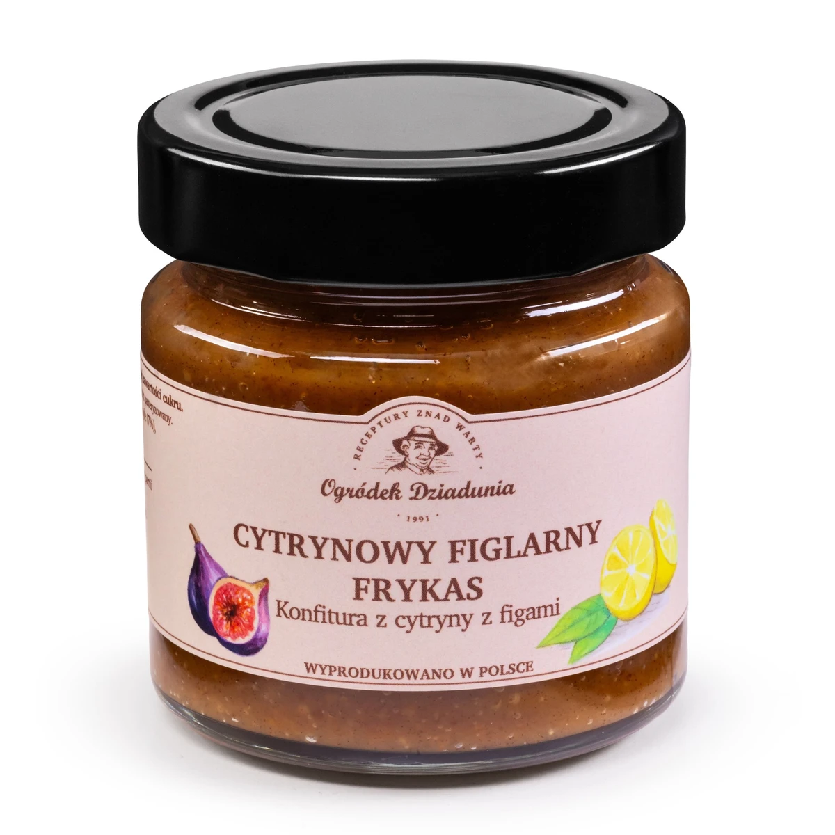 Konfitura z cytryny z figami - Cytrynowy filgarny Frykas, Ogródek Dziadunia