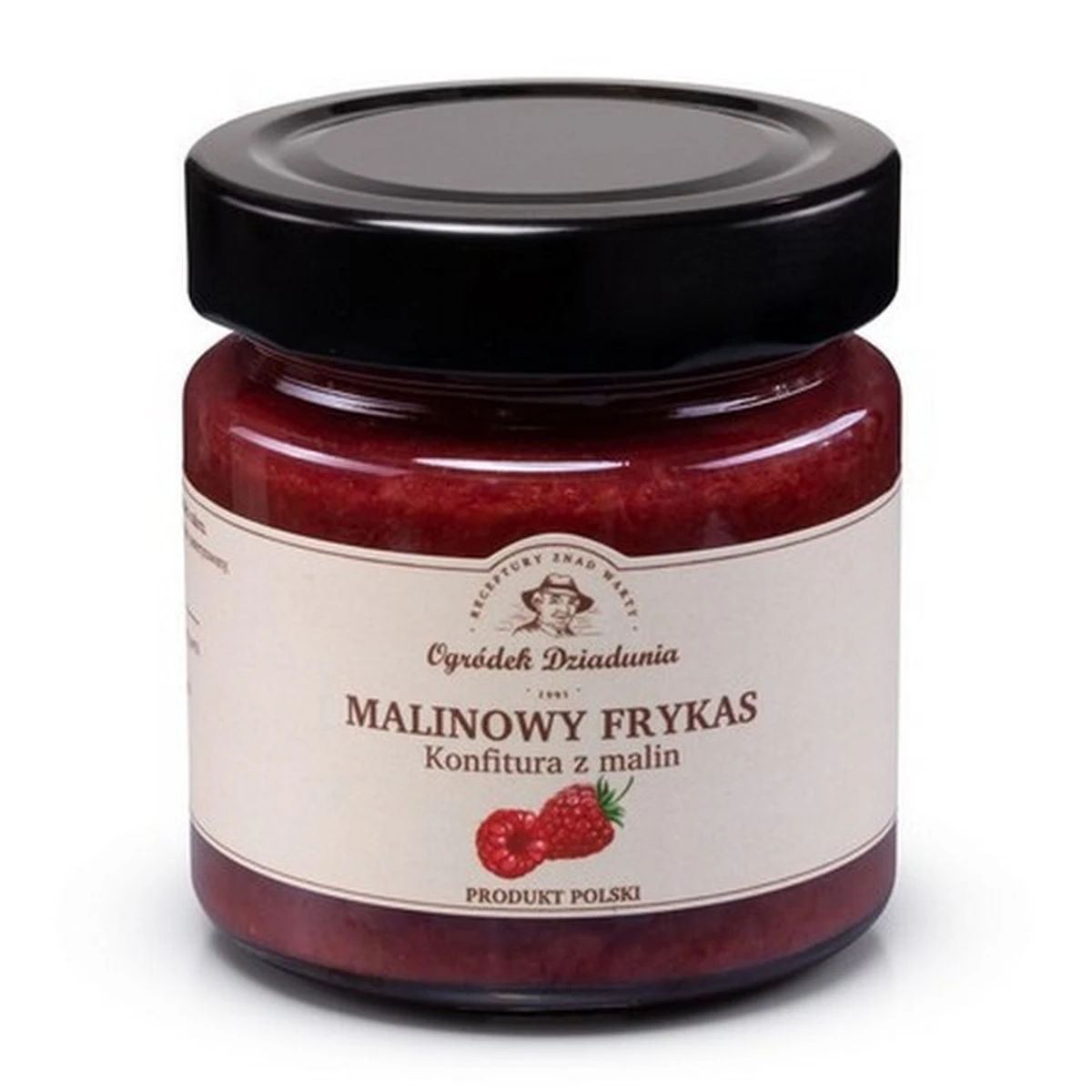 Konfitura z malin - Malinowy Frykas, Ogródek Dziadunia