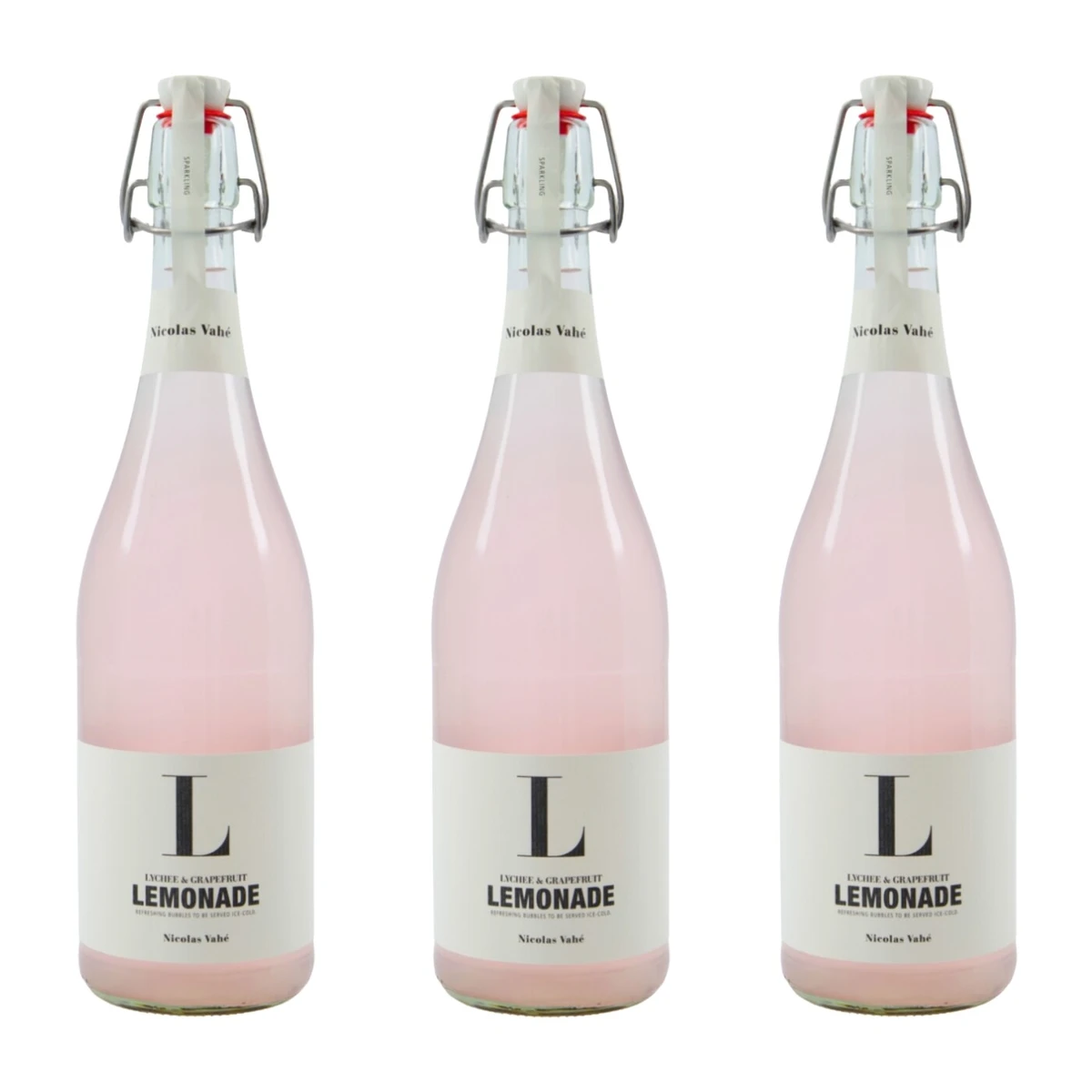 Lemoniada liczi i grejfrut, 3 szt., Nicolas Vahé