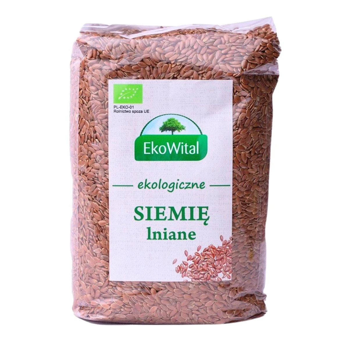 Len brązowy (Siemię lniane) Bio, 500g, EkoWital