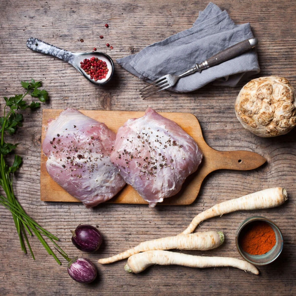 Łopatka wieprzowa bez kości Bio, Farmy Roztocza