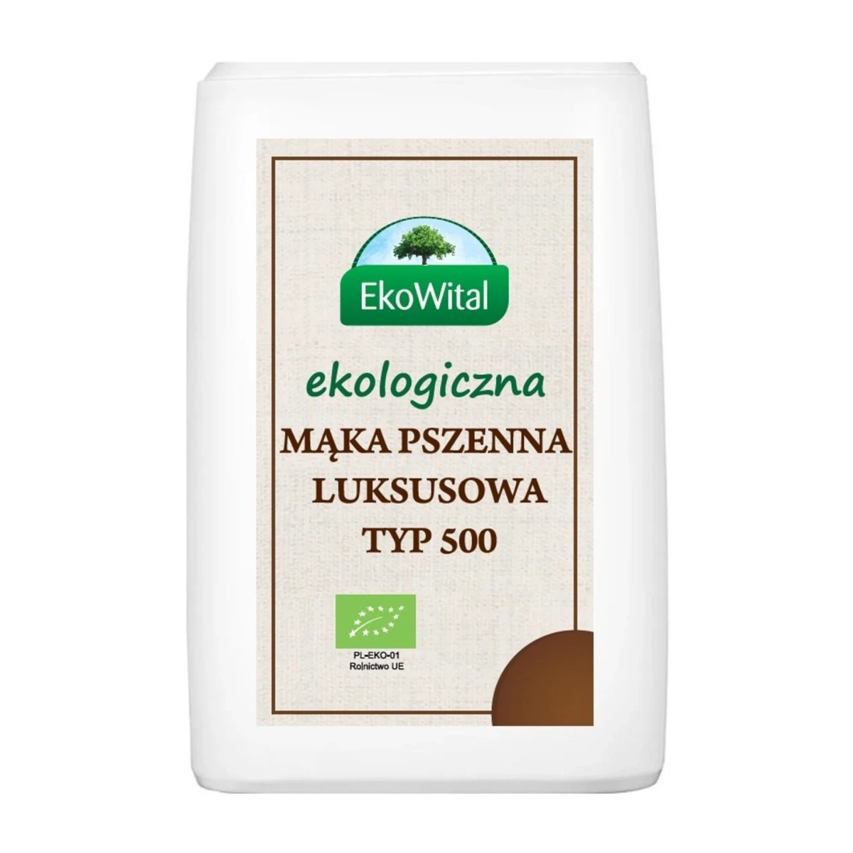 Mąka pszenna typ 500 Bio, EkoWital