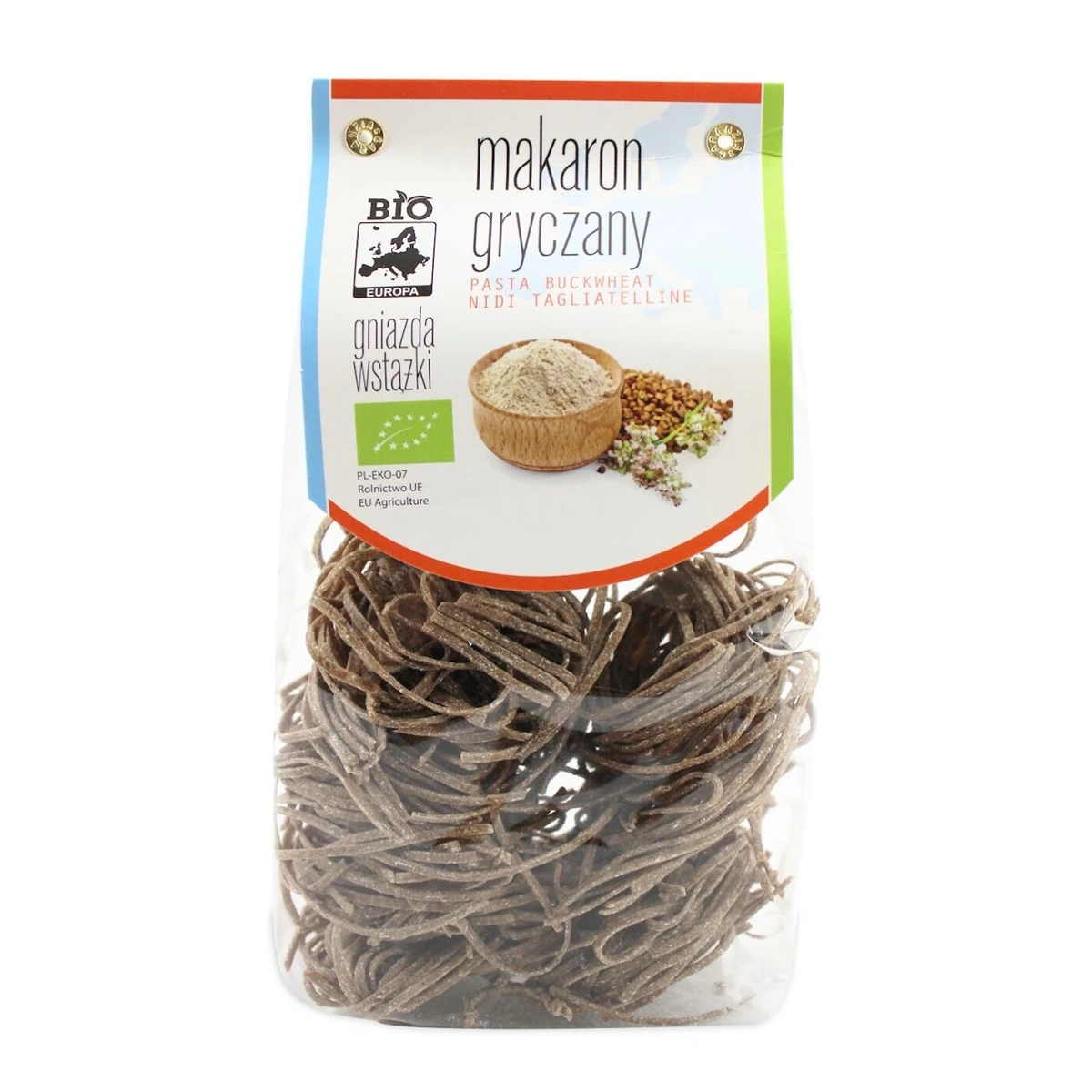 Makaron gryczany gniazda wstążki Bio, Bio Planet