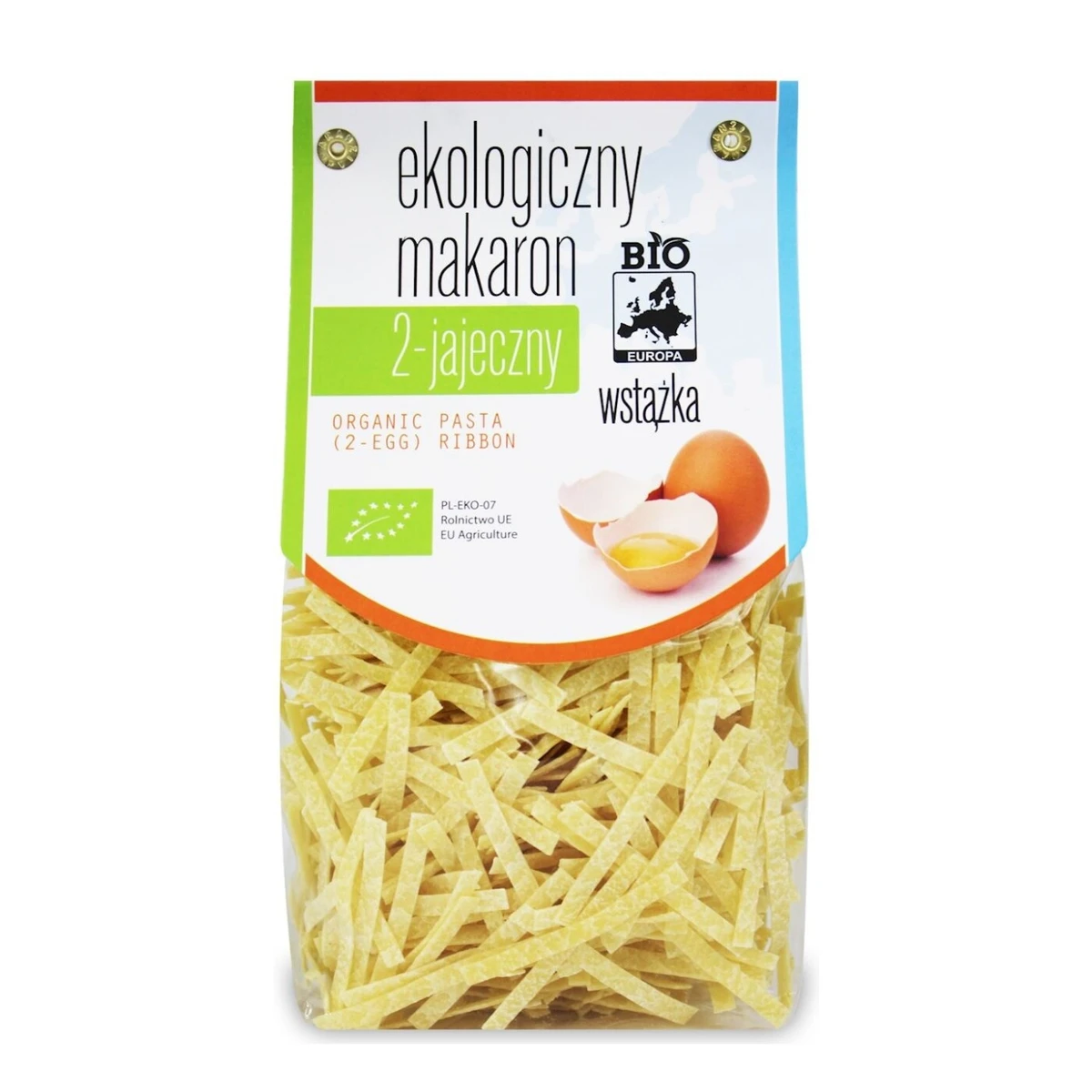 Makaron 2-jajeczny wstążki Bio, Bio Planet