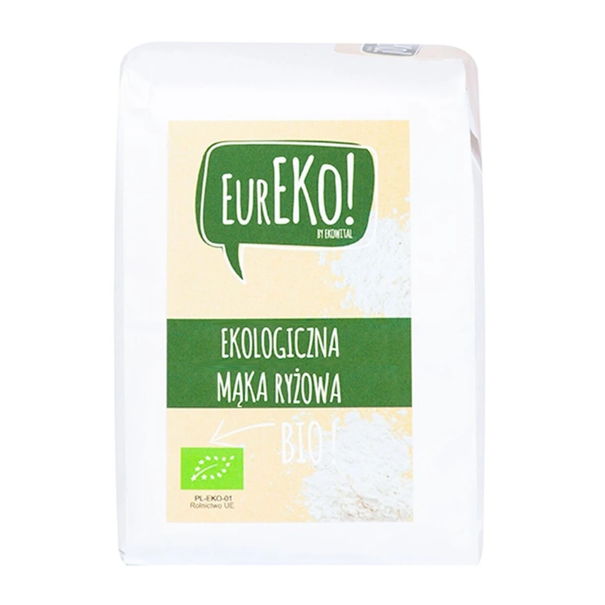 Mąka ryżowa Bio, EurEko