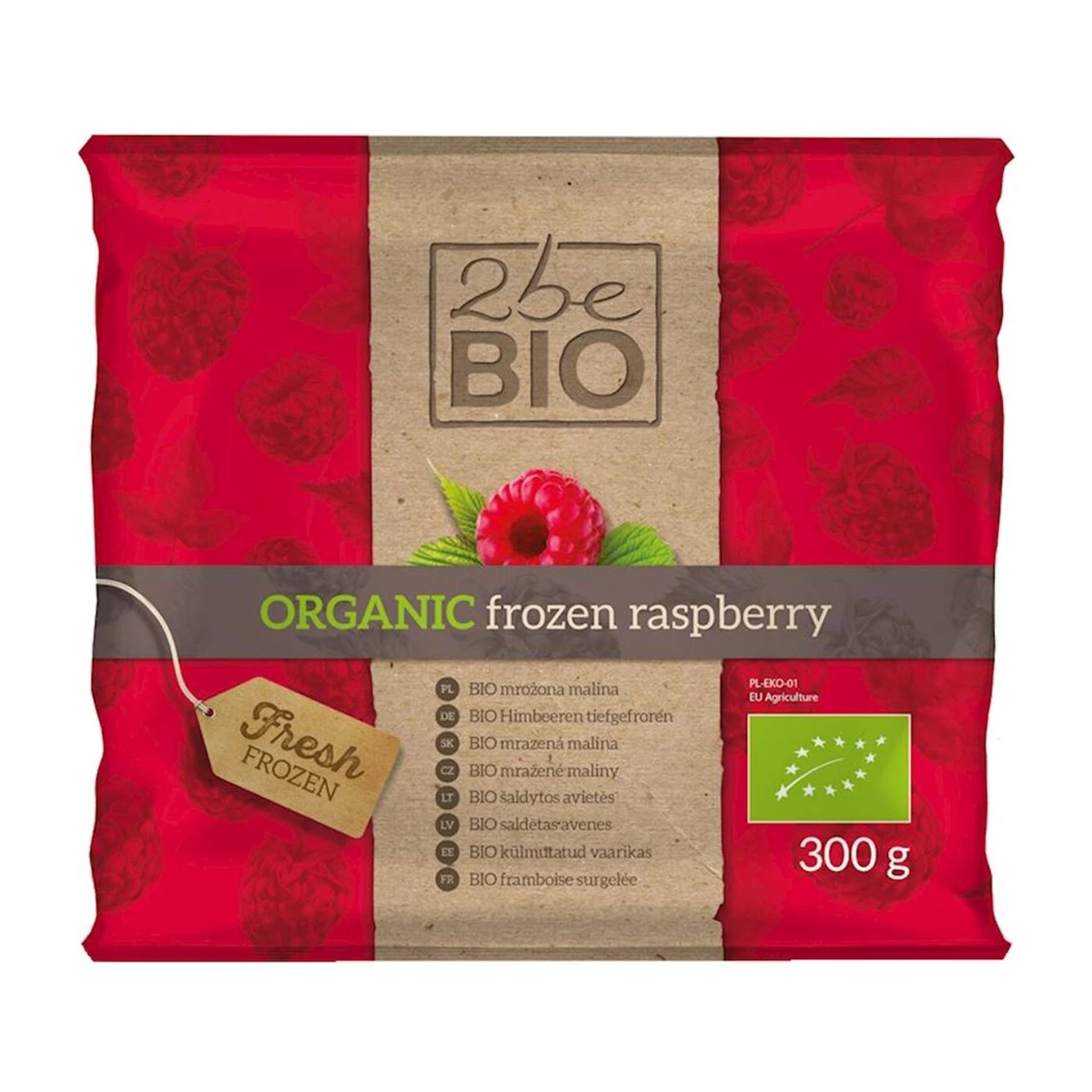 Malina mrożona Bio, 2beBIO