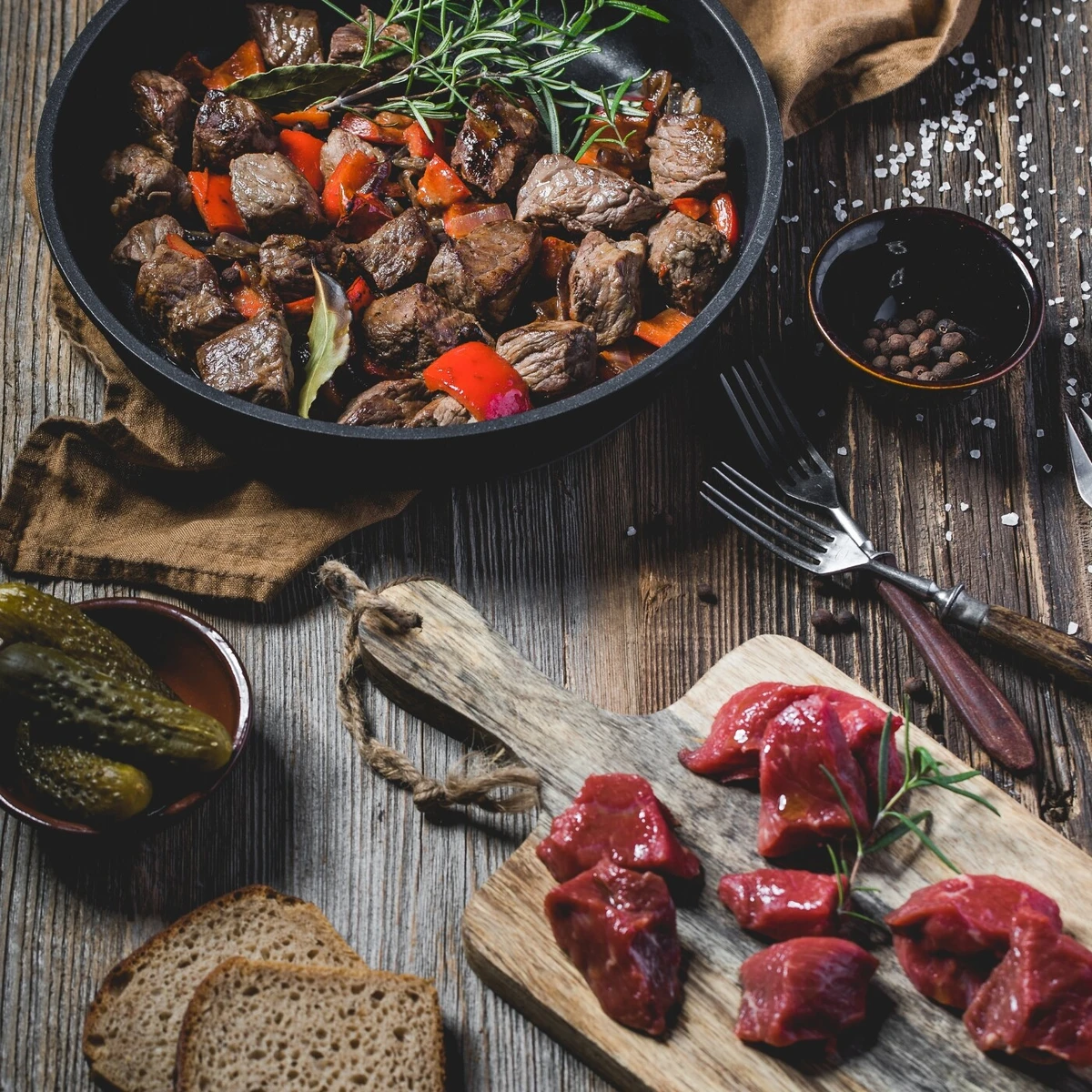 Mięso gulaszowe wieprzowe Bio, Farmy Roztocza