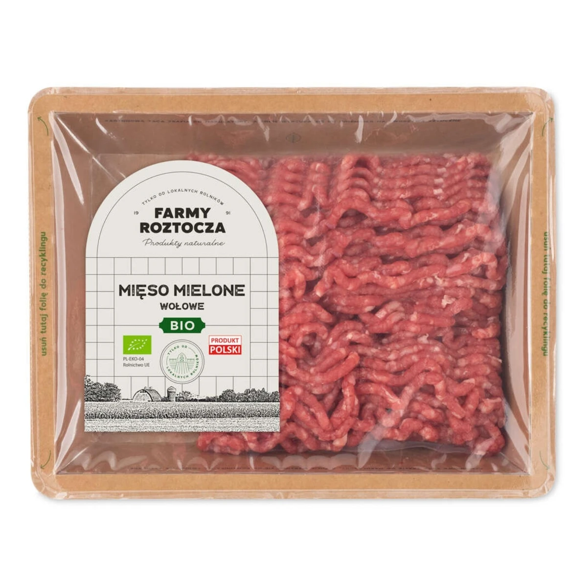 Mięso mielone wołowe Bio 300g, Farmy Roztocza