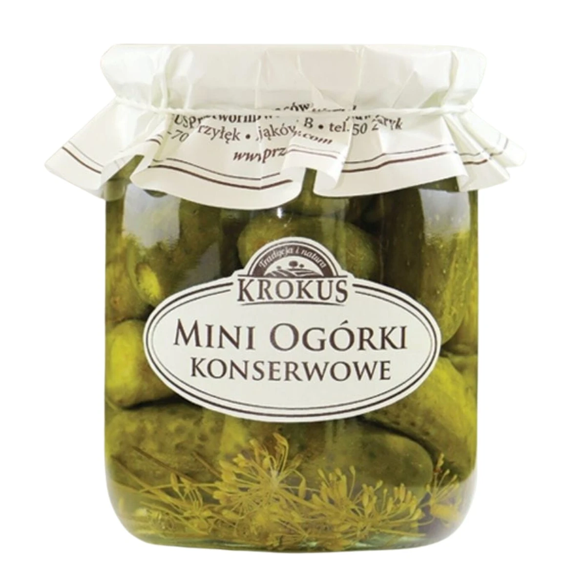 Mini ogórki konserwowe, Krokus