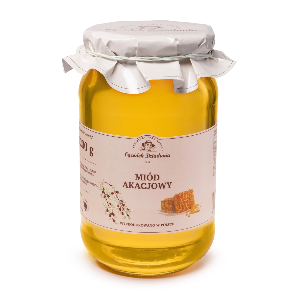 Miód akacjowy, Ogródek Dziadunia