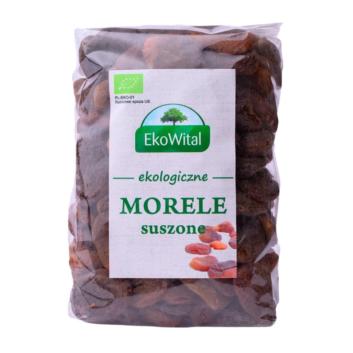 Morele suszone BIO 500g, EkoWital