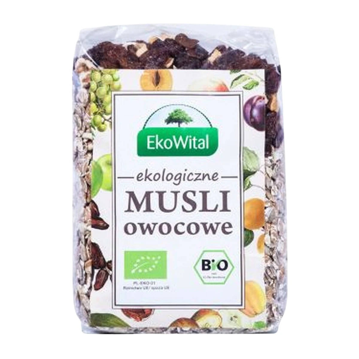 Musli owocowe 25% Bio, EkoWital