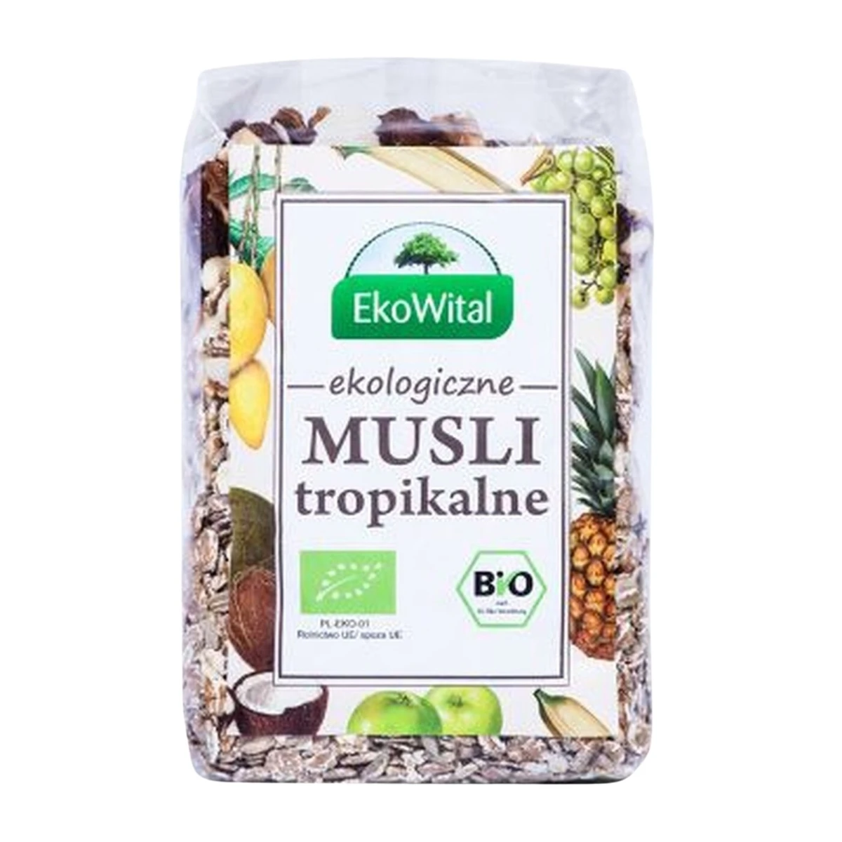 Musli tropikalne 20% Bio, EkoWital