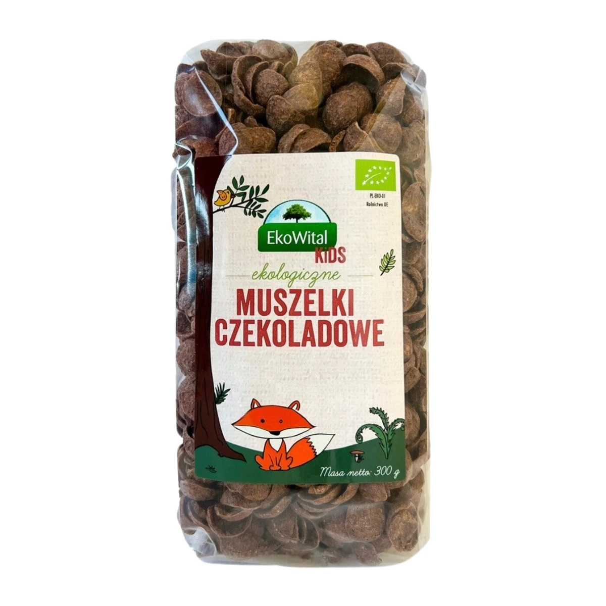 Muszelki czekoladowe Bio, EkoWital