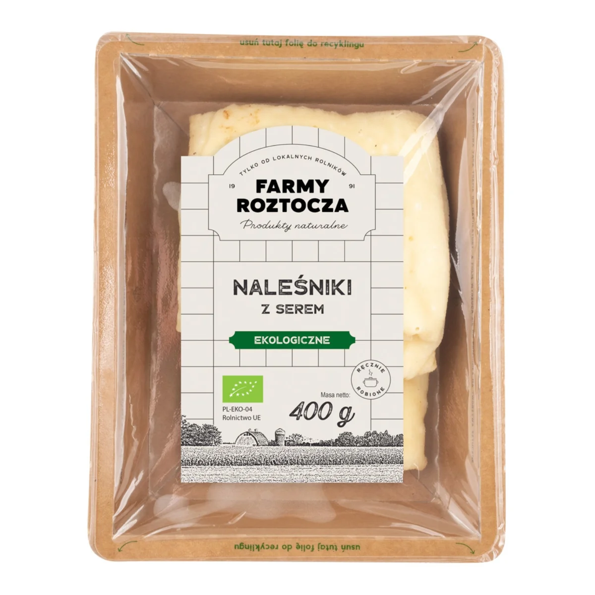 Naleśniki z serem Bio, 400 g, Farmy Roztocza