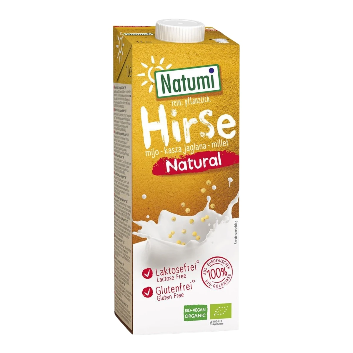 Napój jaglany bez dodatku cukrów i bezglutenowy BIO