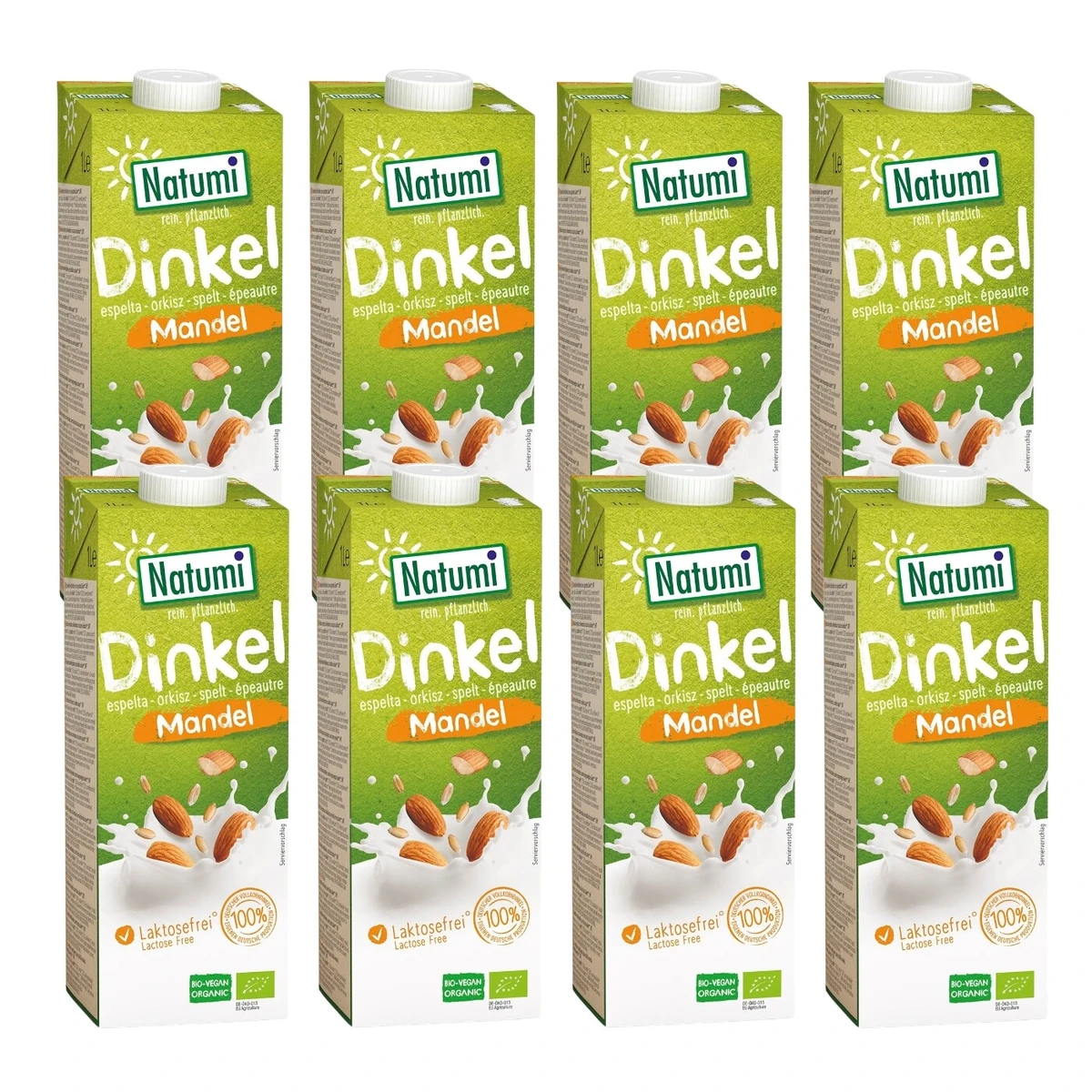 Zestaw napojów: orkiszowo-migdałowy bez dodatku cukrów BIO