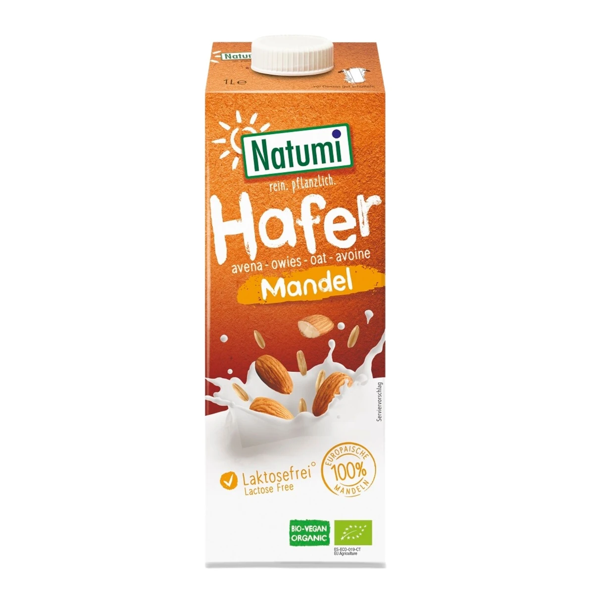 Napój owsiano-migdałowy bez dodatku cukrów BIO